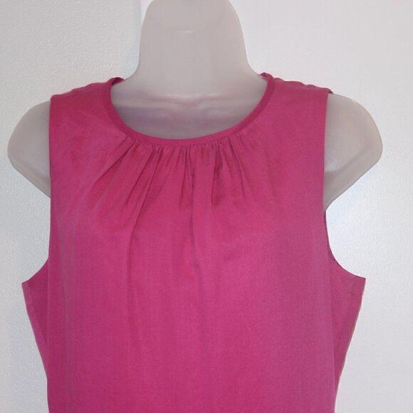 Trina Turk Kiran Pink Sleeveless Peplum Cocktail Dress Women Size 6 . - Picture 4 of 12